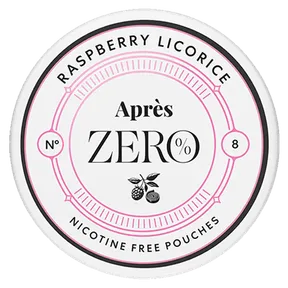 Après No 8 Raspberry Licorice Zero Slim Nikotinfri
