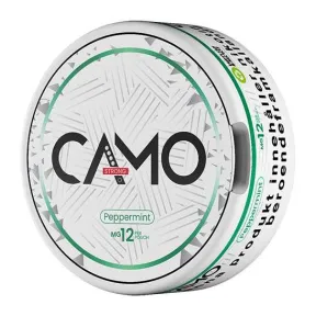 Camo Peppermint Slim Extra Strong