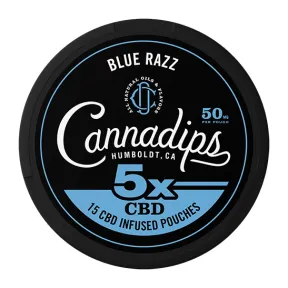 Cannadips Blue Razz Slim