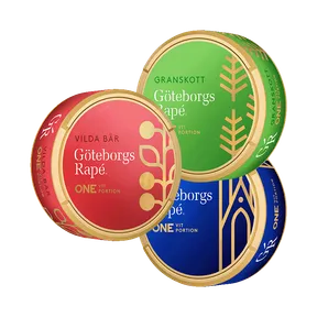 Göteborgs Rapé ONE Vit Granskott Vilda Bär
