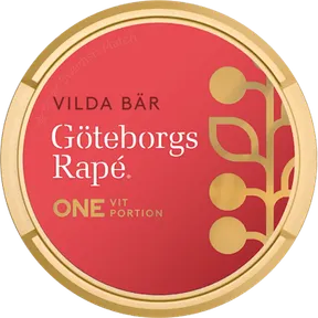 Göteborgs Rapé ONE Vilda Bär Vit Stark