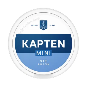 Kapten Vit Lakrits Mini