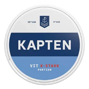 Kapten Vit Mint Extra Stark