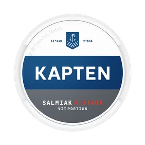 Kapten Vit Salmiak X- Stark