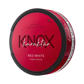 Knox Karaktär Red Vit