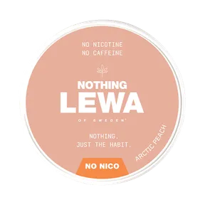 Lewa Nothing Arctic Peach Slim Nikotinfri