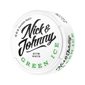 Nick & Johnny Green Ice Slime Vit Slim