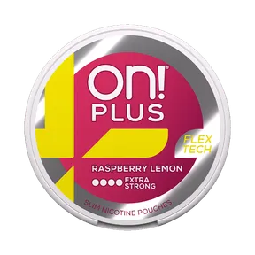 On! Plus Raspberry Lemon Slim Extra Strong