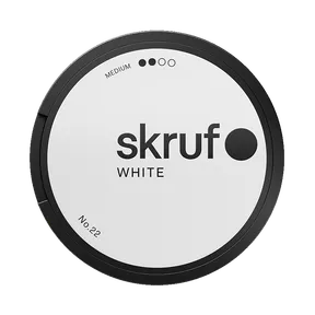 Skruf No 22 Vit Medium