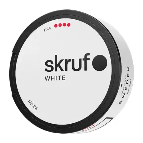 Skruf no 24 Vit Xtra Stark