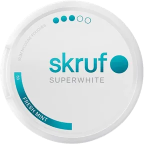 Skruf Superwhite No 53 Fresh Mint Slim 10mg