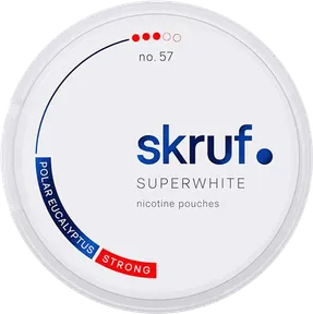 Skruf Superwhite No 57 Polar Eucalyptus Slim Strong