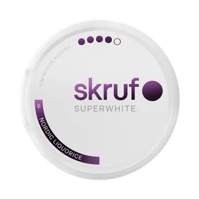 Skruf Superwhite No 58 Nordic Liquorice Slim 11.5mg