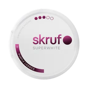 Skruf Superwhite No 63 Purple Cassice Slim 9mg