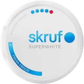 Skruf Superwhite No 67 Fresh Freeze Slim 12mg