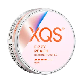 XQS Fizzy Peach Slim 8mg