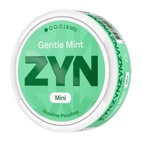 ZYN Gentle Mint Moist Low Mini Low