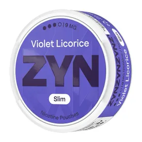 ZYN Violet Licorice Slim Strong
